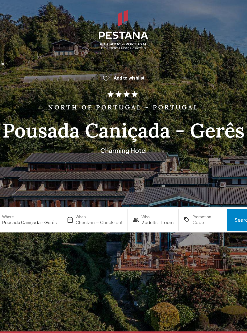 Pousada de Caniçada — Restaurante